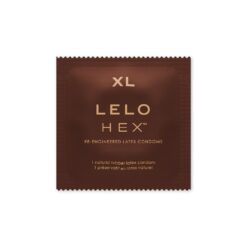 n12550 lelo hex condoms respectxl 3pack 4