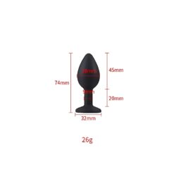 black silicone small