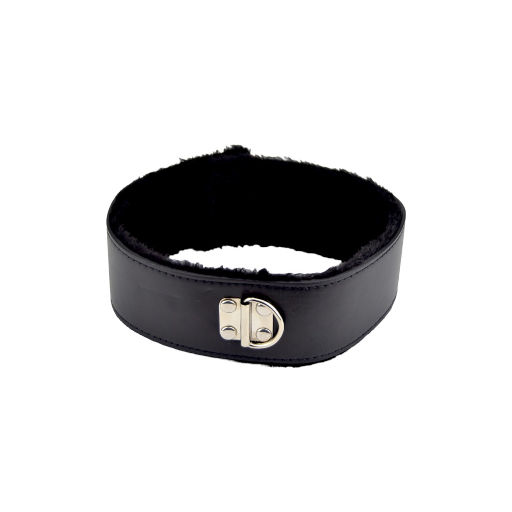 bound to please furry collar with leash black 4 bound to please furry collar with leash black 4