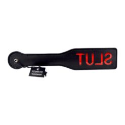 bound to please slut spanking paddle black 2