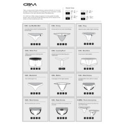 cut4men size chart 1 2