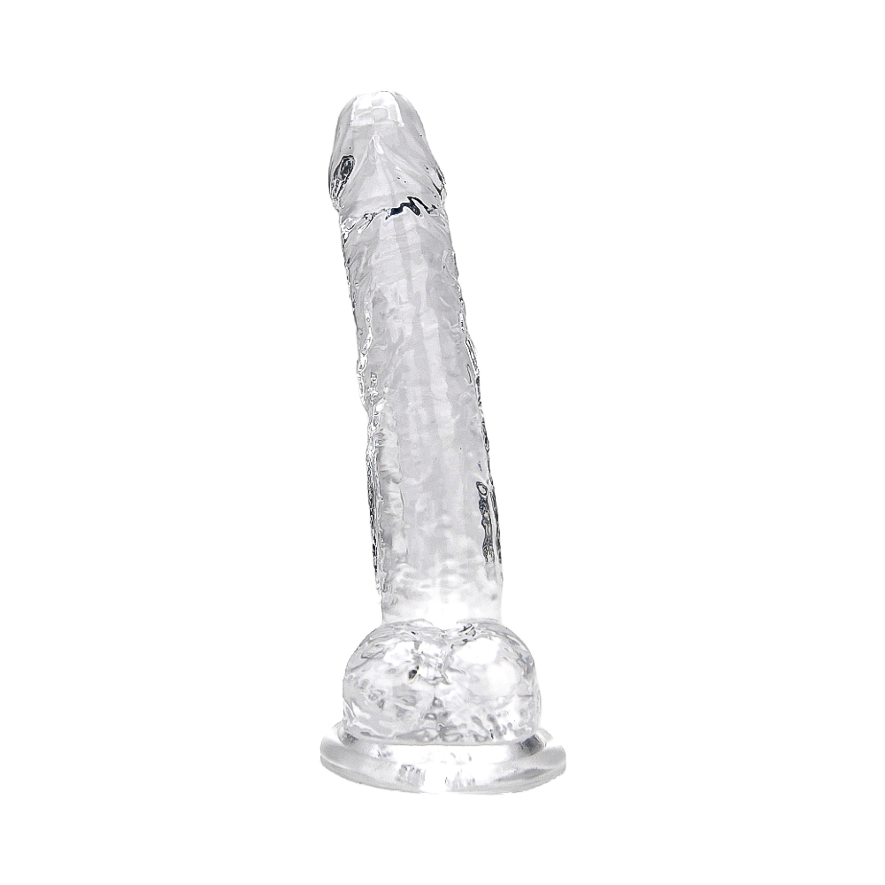 loving joy 7 inch dildo with balls clear 2 loving joy 7 inch dildo with balls clear 2