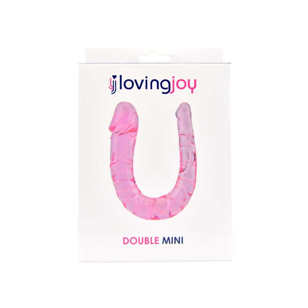 loving joy double mini dildo pink pkg loving joy double mini dildo pink pkg