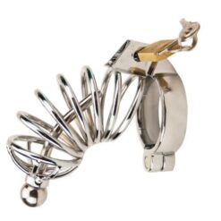 n10351 impound corkscrew male chastity device 1 1