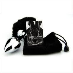 n10422 furry fantasy black bunny tail 4 1