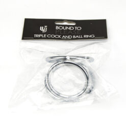 n10456 bound to please triple cock and ball ring 4