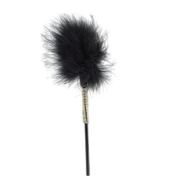n10963 bound to please silicone heart shaped crop with feather tickler 4 1