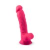 n11386 7inch realistic dual density dildo wballs pink 1 2