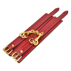 n11405 bound to please red wrist cuffs 1 1