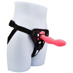 n11537 loving joy 6 inch silicone dildo with suction cup pink 4