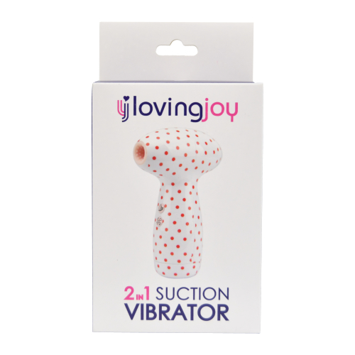 n11641 loving joy 2 in 1 suction vibrator polka dot pkg n11641 loving joy 2 in 1 suction vibrator polka dot pkg
