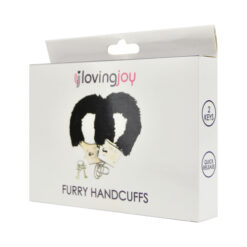 n11714 bound to please furry handcuffs black pkg 1