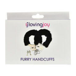 n11714 bound to please furry handcuffs black pkg