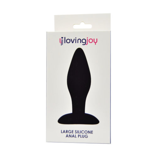 n11778 loving joy silicone anal plug large pkg n11778 loving joy silicone anal plug large pkg