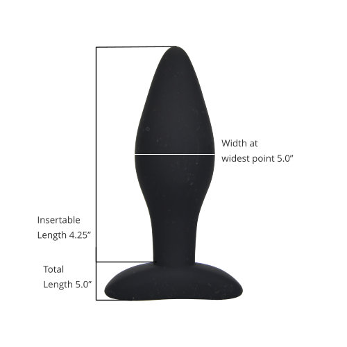 n11778 loving joy silicone anal plug large sizing n11778 loving joy silicone anal plug large sizing