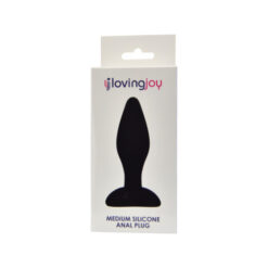 n11779 loving joy silicone anal plug medium pkg