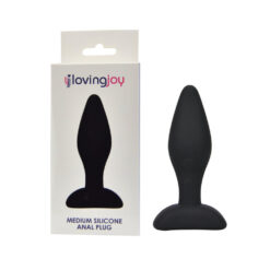 n11779 loving joy silicone anal plug medium pkg product