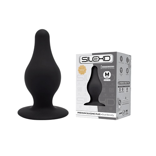 n11844 silexd dual density tapered silicone butt plug med 2 n11844 silexd dual density tapered silicone butt plug med 2