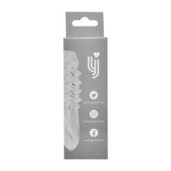 n11853 rev sleeves textured penis sleeve with ball loop pkg 2