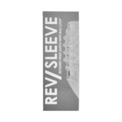n11853 rev sleeves textured penis sleeve with ball loop pkg