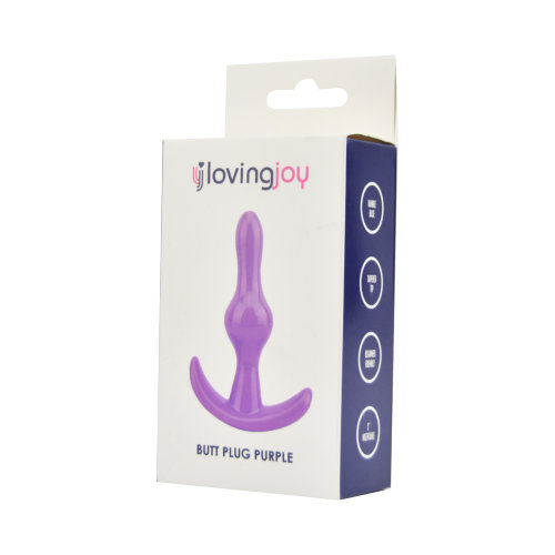 n11857 loving joy butt plug purple pkg 1 n11857 loving joy butt plug purple pkg 1