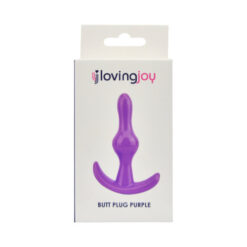 n11857 loving joy butt plug purple pkg