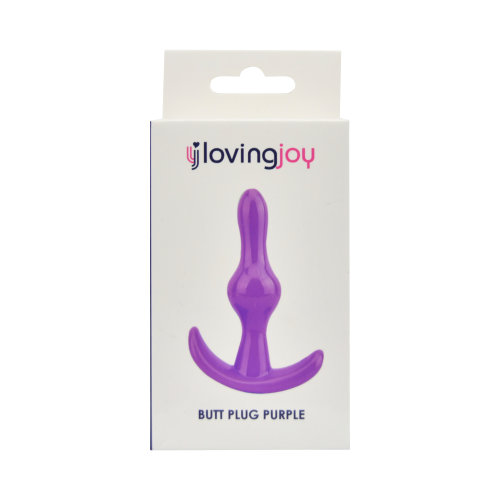 n11857 loving joy butt plug purple pkg n11857 loving joy butt plug purple pkg