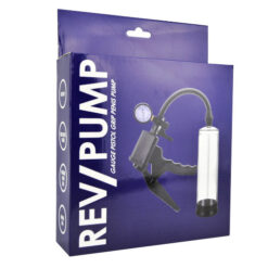 n11884 rev pump gauge pistol grip penis pump pkg 1