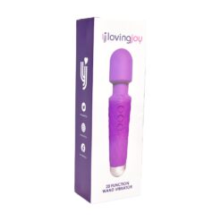 n11930 loving joy 20 function wand vibrator purple side