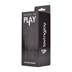 n12143 bound to play hot wax candle black pkg 2