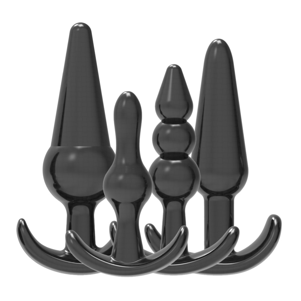 n12173 loving joy butt plug training kit black 1 3 n12173 loving joy butt plug training kit black 1 3