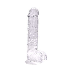 n12188 loving joy 9 inch dildo with balls clear 4