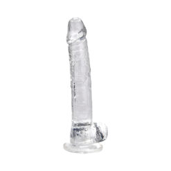 n12189 loving joy 11 inch dildo with balls clear 2