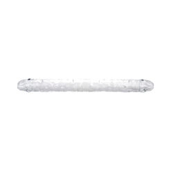 n12191 loving joy 18 inch double ended dildo clear