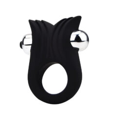 n12194 loving joy silicone vibrating textured cock ring 3