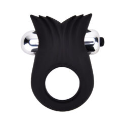 n12194 loving joy silicone vibrating textured cock ring