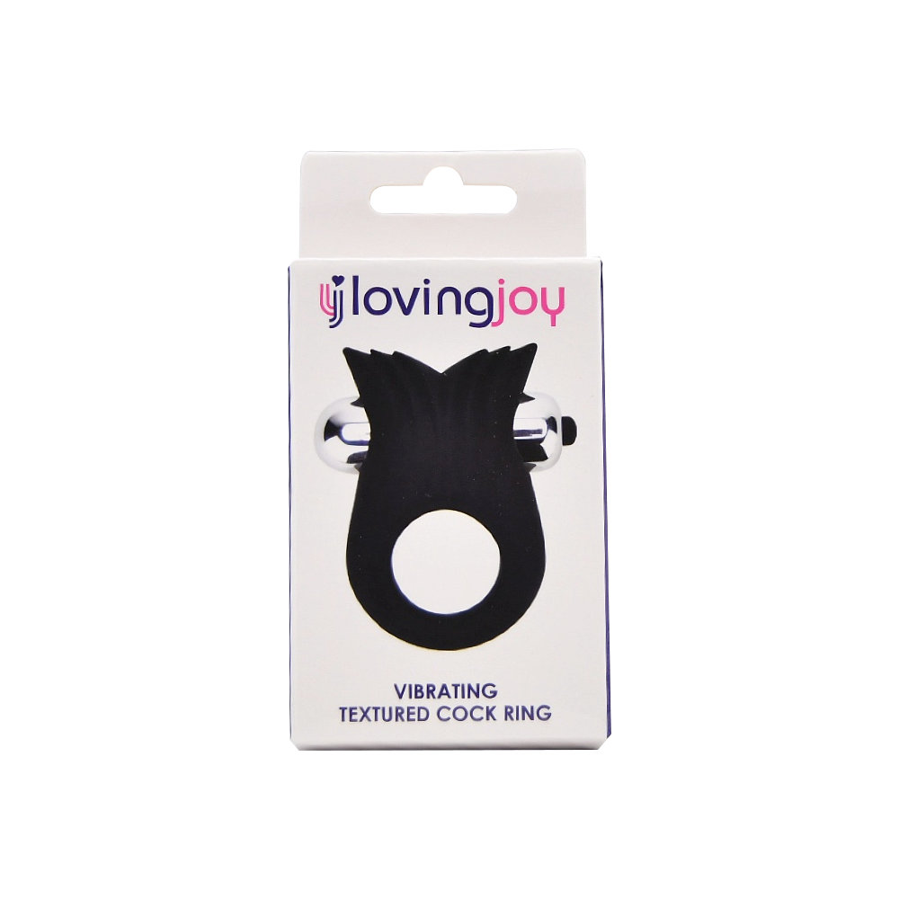 n12194 loving joy silicone vibrating textured cock ring pkg n12194 loving joy silicone vibrating textured cock ring pkg