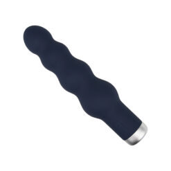 n12253 nauti silicone ribbed vibrator 2 1