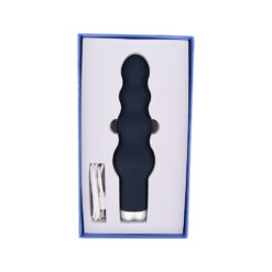 n12253 nauti silicone ribbed vibrator inside 1
