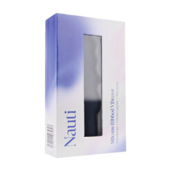 n12253 nauti silicone ribbed vibrator pkg 2