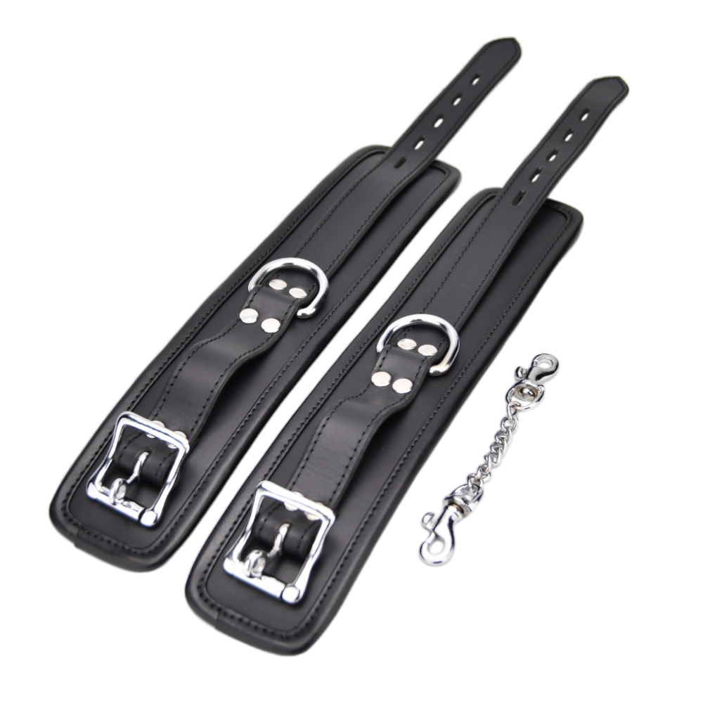n12265 bound leather wrist restraints 2 n12265 bound leather wrist restraints 2