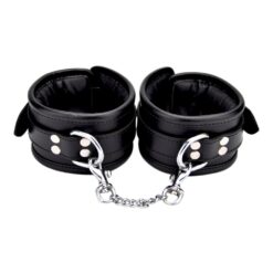 n12265 bound leather wrist restraints 4