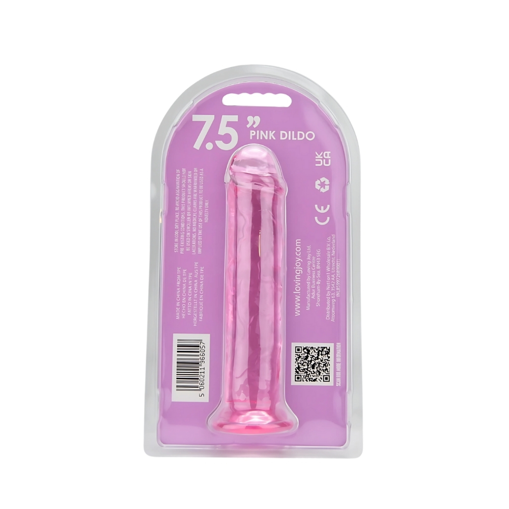 n12305 loving joy 7 5 inch suction cup dildo pink pkg bk n12305 loving joy 7 5 inch suction cup dildo pink pkg bk
