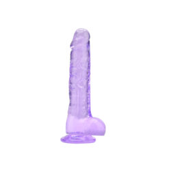 n12310 loving joy 8 inch dildo with balls purple 1 hr scaled