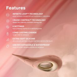 n12346 lelo dot cruise peach please 13