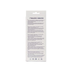 n12398 loving joy 7 inch realistic vibrator black pkg bk