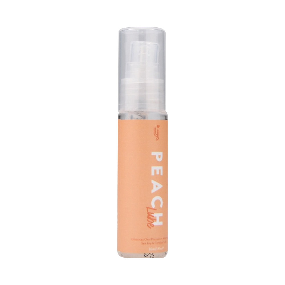 n12437 loving joy peach flavoured lubricant 30ml side n12437 loving joy peach flavoured lubricant 30ml side