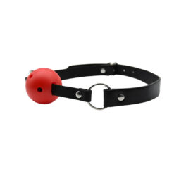 n12448 bound to play breathable ball gag red 2 1