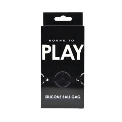 n12449 bound to play silicone ball gag pkg