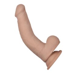n12473 realcocks dual layer bendable dildo 7 5inch vanilla 4